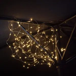 Copper Micro Horse Tail String Lights