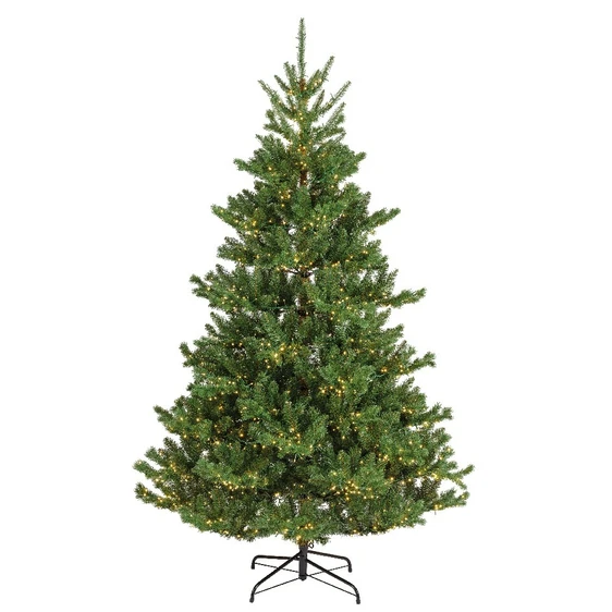 Alba Fir Pre-Lit Artificial Christmas Tree 7ft