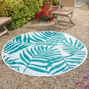 Alfresco Round Rug - Fern Grey - image 1