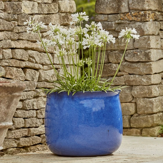 Ariel Blue Pot Ø32cm