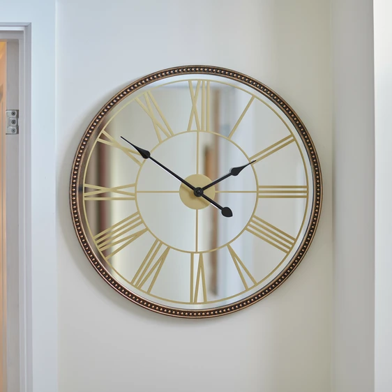 Aspects Mirrored Wall Clock - image 1