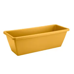 elho Barcelona Honey Yellow Trough 70cm - image 2