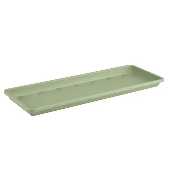 elho Barcelona Pistachio Green Trough Tray 50cm