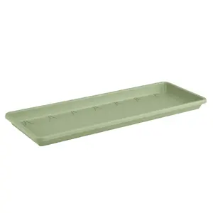 elho Barcelona Pistachio Green Trough Tray 50cm