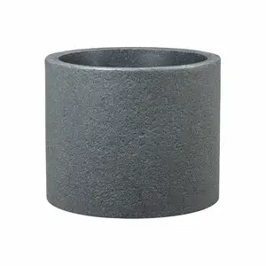 Beton Black Round Pot Ø30cm