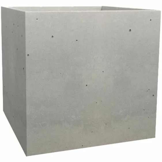 Beton Cube Planter - 13cm - image 2