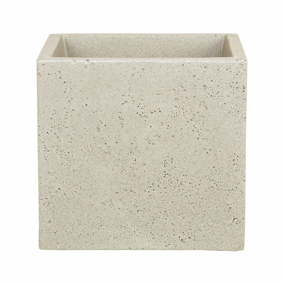Beton Sand Cube Pot 40cm