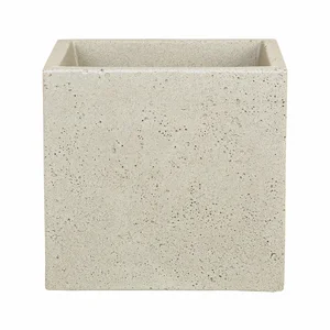 Beton Sand Cube Pot 30cm