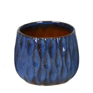 Blue Glazed Pot - ⌀ 6cm