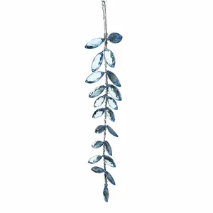 Blue Jewelled Hanging Tree Pendant