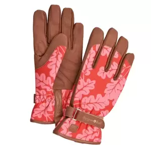 Burgon & Ball Oak Leaf Gloves - Poppy M/L - image 2