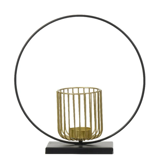 Caged Circular Tealight Holder