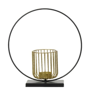 Caged Circular Tealight Holder