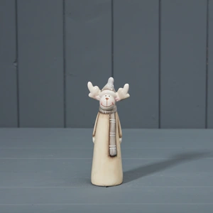 Ceramic Reindeer Figurine