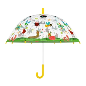 Childrens Clear Umbrella - Insects