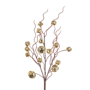 Christmas Bells Spray - Gold