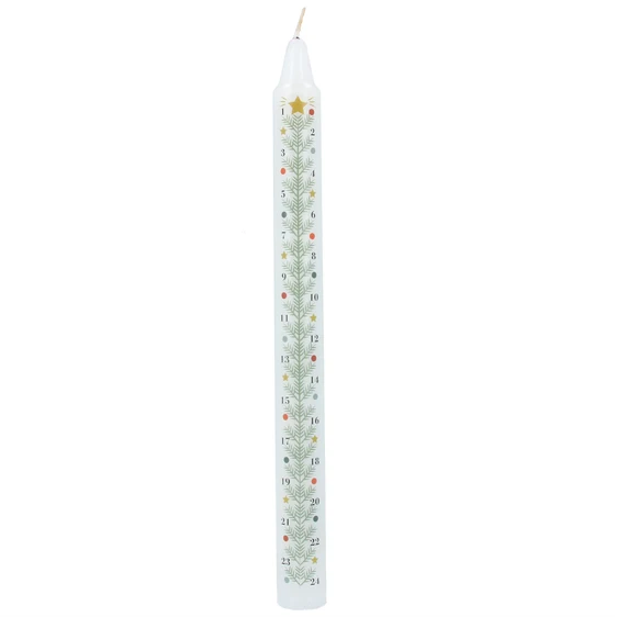 Christmas Tree Advent Candle