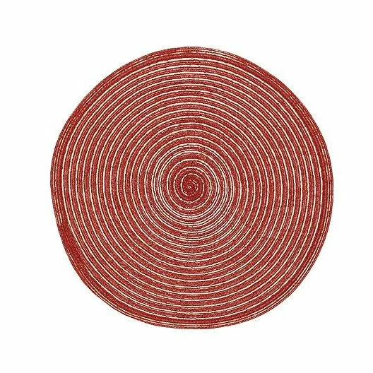 Circular Lurex Placemat - Gold - image 2