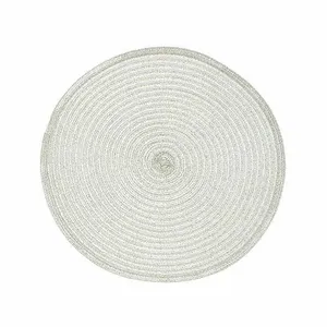 Circular Lurex Placemat - Gold - image 3