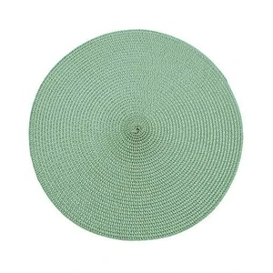 Circular Ribbed Placemat - Sage