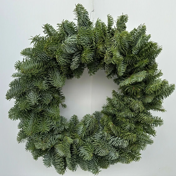 Classic Plain Foliage Wreath - 14"