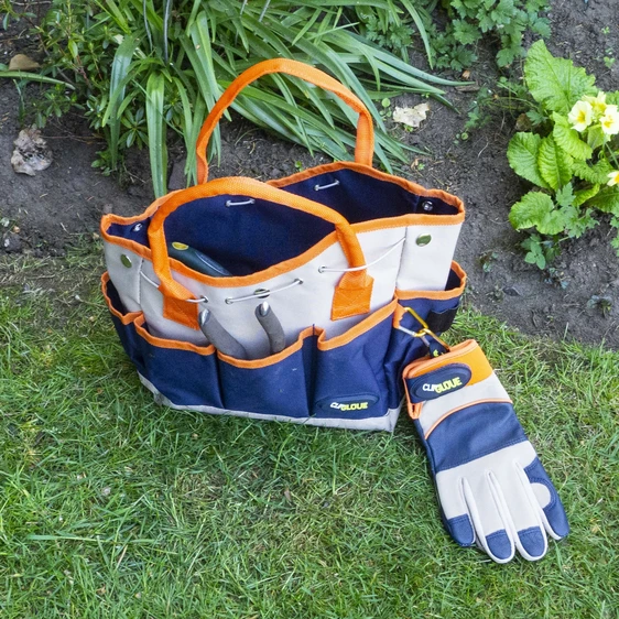 ClipGlove Soft Tool Bag - Orange & Navy - image 2