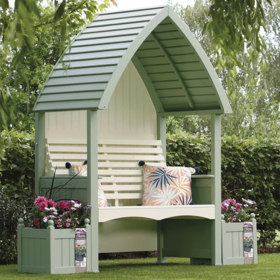 AFK Cottage Arbour Sage & Cream