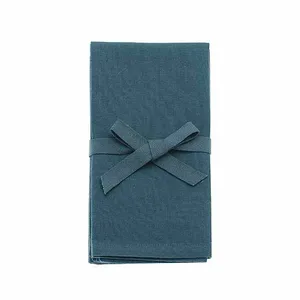 Cotton Napkin Set - Slate Blue