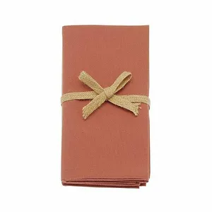 Cotton Napkin Set - Terracotta