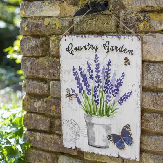 Country Garden Sign