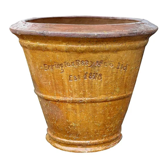 Courtyard Old Leather Cone Planter Ø23cm