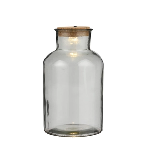 Cylinder LED Terrarium Jar Ø18cm