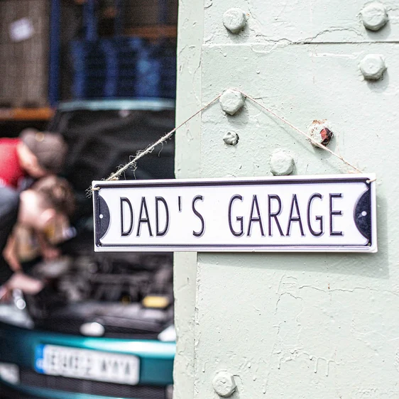 Dad's Garage Garden Sign - image 1