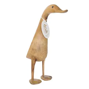 DCUK Natural Wooden Ducklet Figurine - image 2