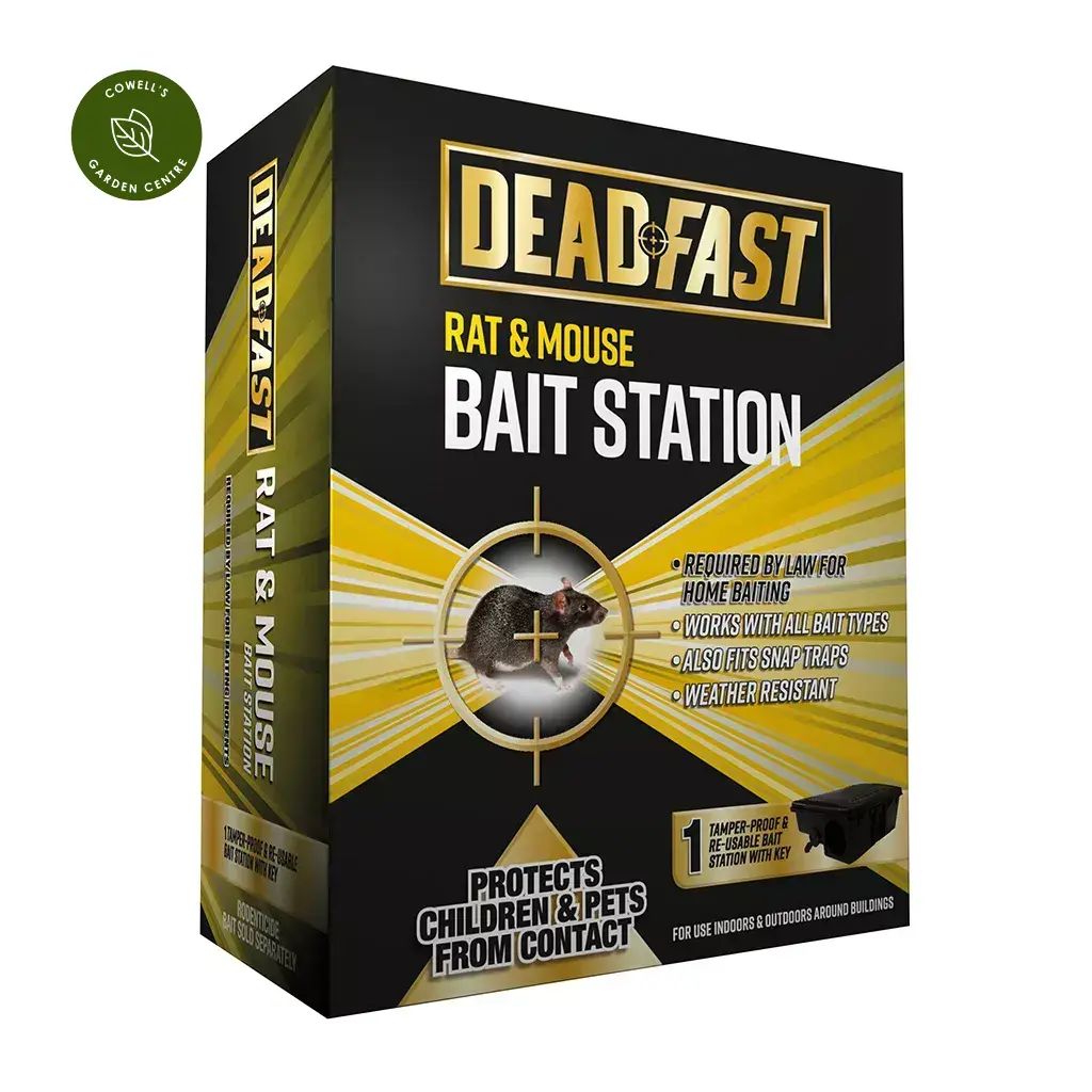 Deadfast Mouse & Rat Bait Station - Cowell's Garden Centre