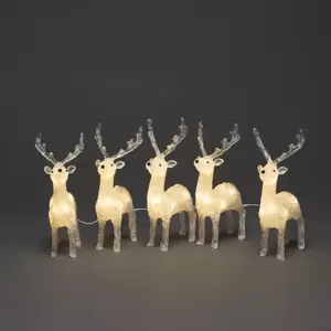 Decorative Acrylic Reindeer Set - image 2