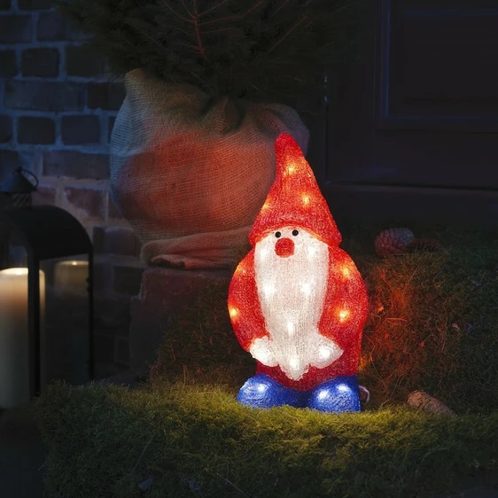 Decorative Acrylic Santa With Boots - image 1