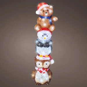 Decorative Acrylic Stacked Animals