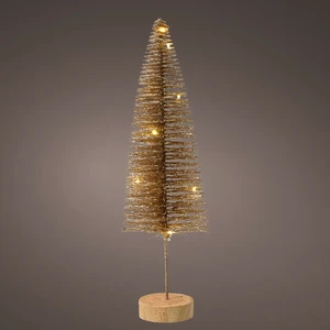 Decorative Light Up Mini Tree - Gold Large