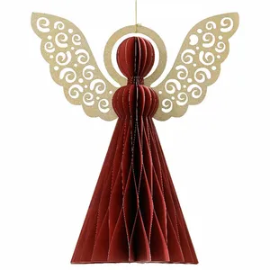 Decorative Paper Angel - Red