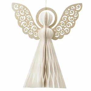 Decorative Paper Angel - White