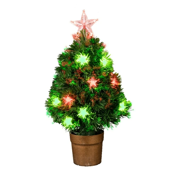 Devon Fibre Optic Artificial Christmas Tree 2ft