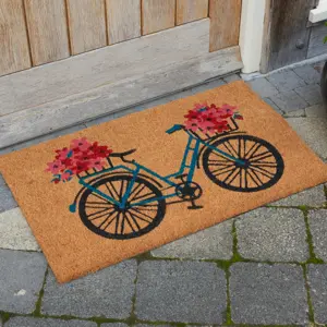 Bicycle Bloom Doormat