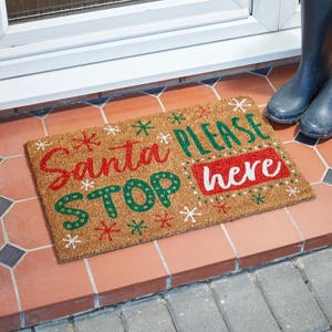 Doormat - Santa Stop Here