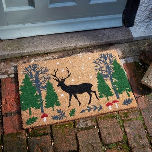 Doormat - Woodland Stag