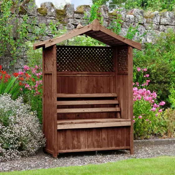 Zest Dorset Storage Box Arbour - Brown - image 1