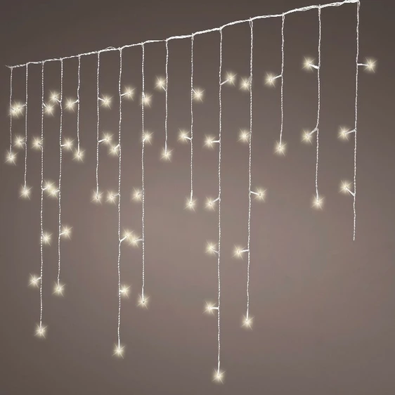 Durawise Icicle Twinkle Lights - Warm White - image 1