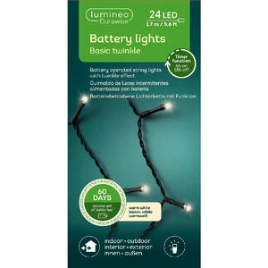 Durawise Basic Twinkle Lights - Warm White (24 lights) - image 2