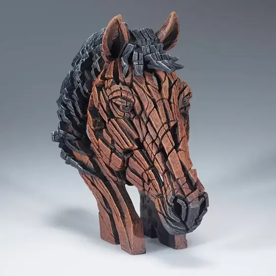 Edge Sculpture Horse Bust Miniature - image 2