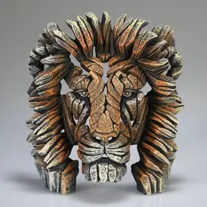 Edge Sculpture Lion Bust Miniature